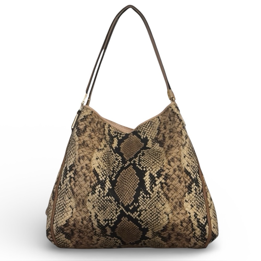 Coach Madison Python Print Phoebe Shoulder Bag - image 3